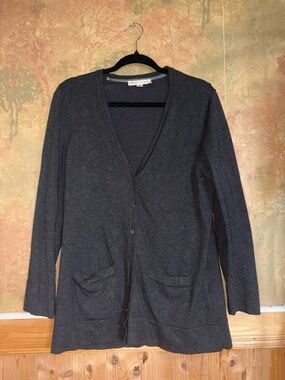 Cleo ~ Gray Button Up Cardigan